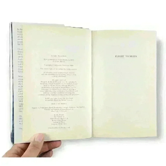 Flight to Mons by Alexander Fullerton Hardcover, 2003, First Edition, UK Import - Picture 5 of 11